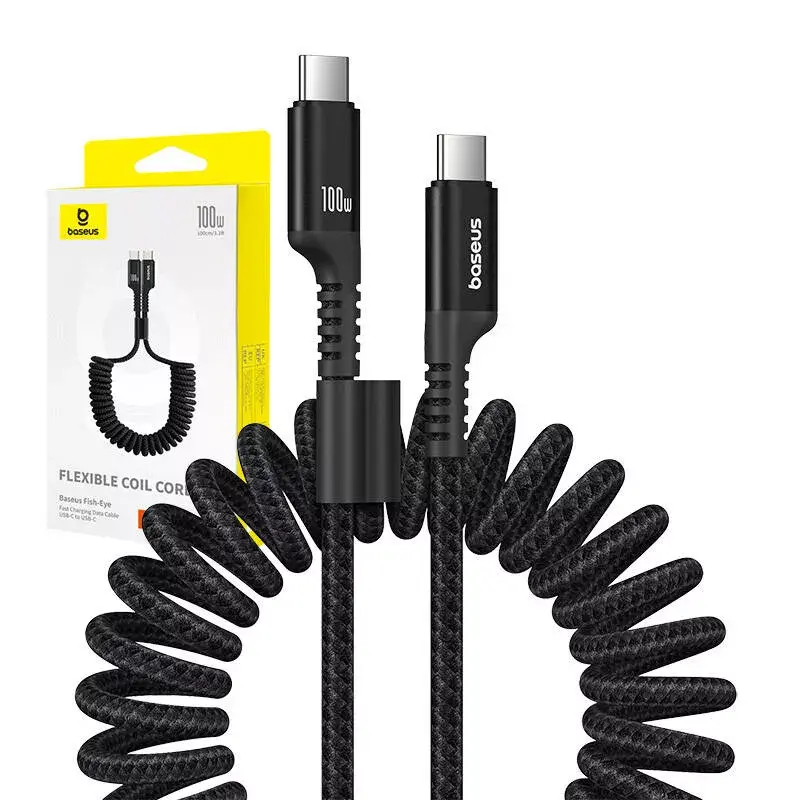 USB-C to USB-C cable Baseus 1 m (100 W, 480 Mbps) Photo 7