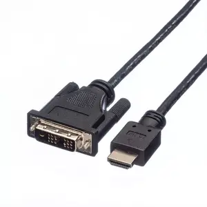 Адаптер видео кабеля ROLINE 11.04.5516 1.5м HDMI Type A DVI-D Черный