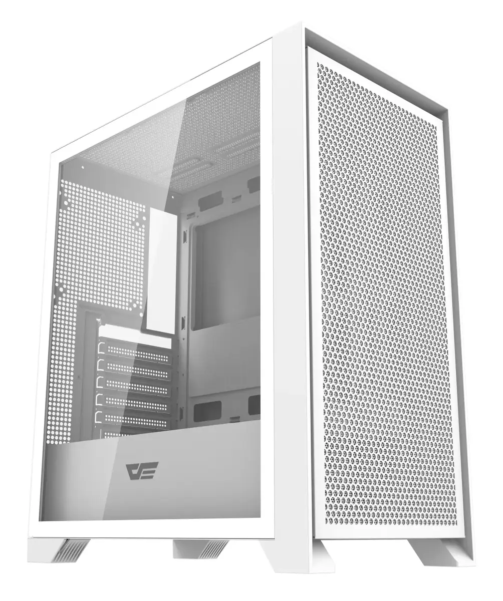 Darkflash DRX70 Mesh Midi Tower PC Case White Photo 4