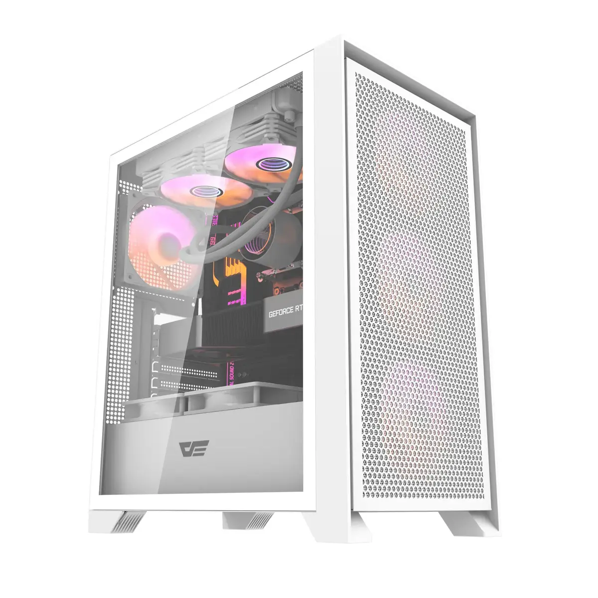 Darkflash DRX70 Mesh Midi Tower PC Case White Photo 16