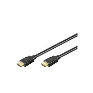 Goobay MMK 619-500 G 5.0m HDMI kabelis 5 m HDMI Type A (Standard) Melns