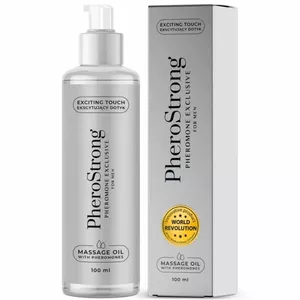 Masāžas eļļa Pherostrong D-240078 100 ml — vīriešiem, aromātiskā masāžas eļļa