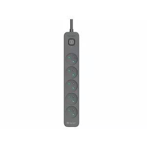 Сетевой удлинитель TRACER TRALIS47023 — кабель 1,8 м, 5 розеток