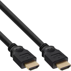 HDMI Cable InLine 15m High Speed M/M Black Gold Contacts