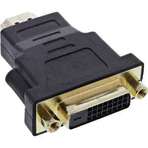 InLine HDMI to DVI Adapter male / 24+1 female gold plated 4K2K