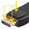Адаптер DisplayPort на HDMI Goobay 51719 Photo 3