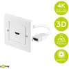 HDMI sienas kontaktligzda Goobay 51722 Photo 2