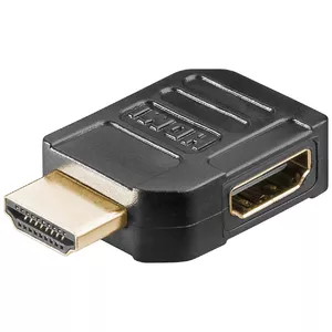 Goobay HDMI Adapter, gold-plated, Black