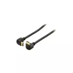 shiverpeaks BASIC-S HDMI kabelis, A vīrietis - A vīrietis leņķveida, 3,0 m, ar zeltītiem kontaktiem, Full-HD (BS7473-6)