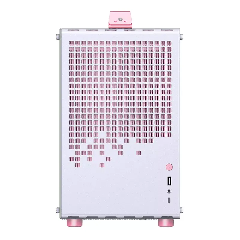Компьютерный корпус Jonsbo Z20 Pink/White Photo 2