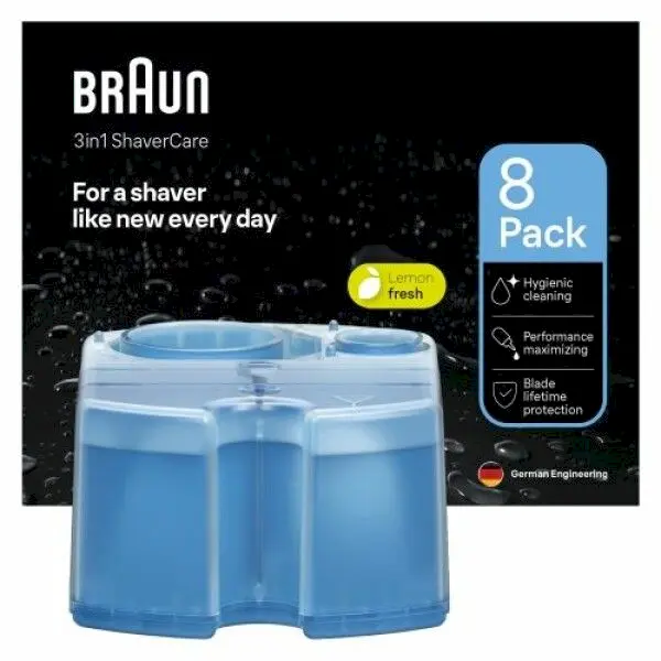 Rezerves pildījumi skuvekļa kopšanai BRAUN SmartCare