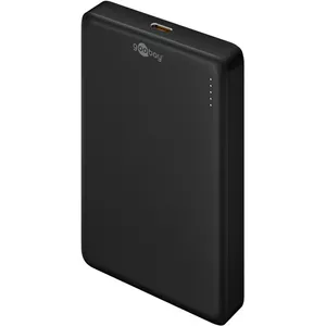 Портативный аккумулятор GOOBAY Magnetic Wireless 70183, 10000 мА·ч, USB‑C, магнитная беспроводная зарядка, чёрный