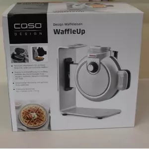 Waffle maker Caso WaffleUp 800 W stainless steel — 800 W power, countertop electric waffle iron
