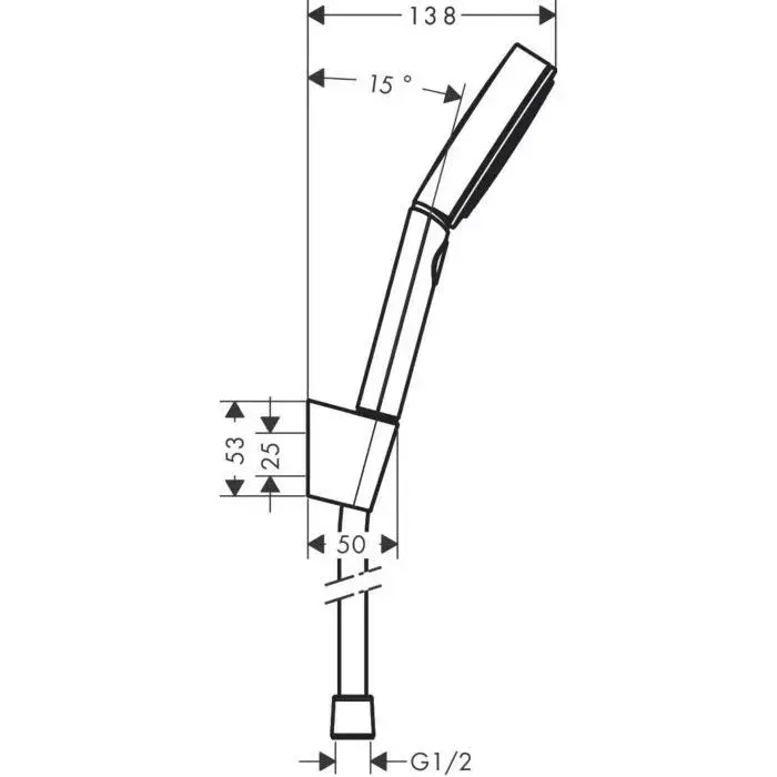 Dušas turētājs Hansgrohe 24302670 Photo 2