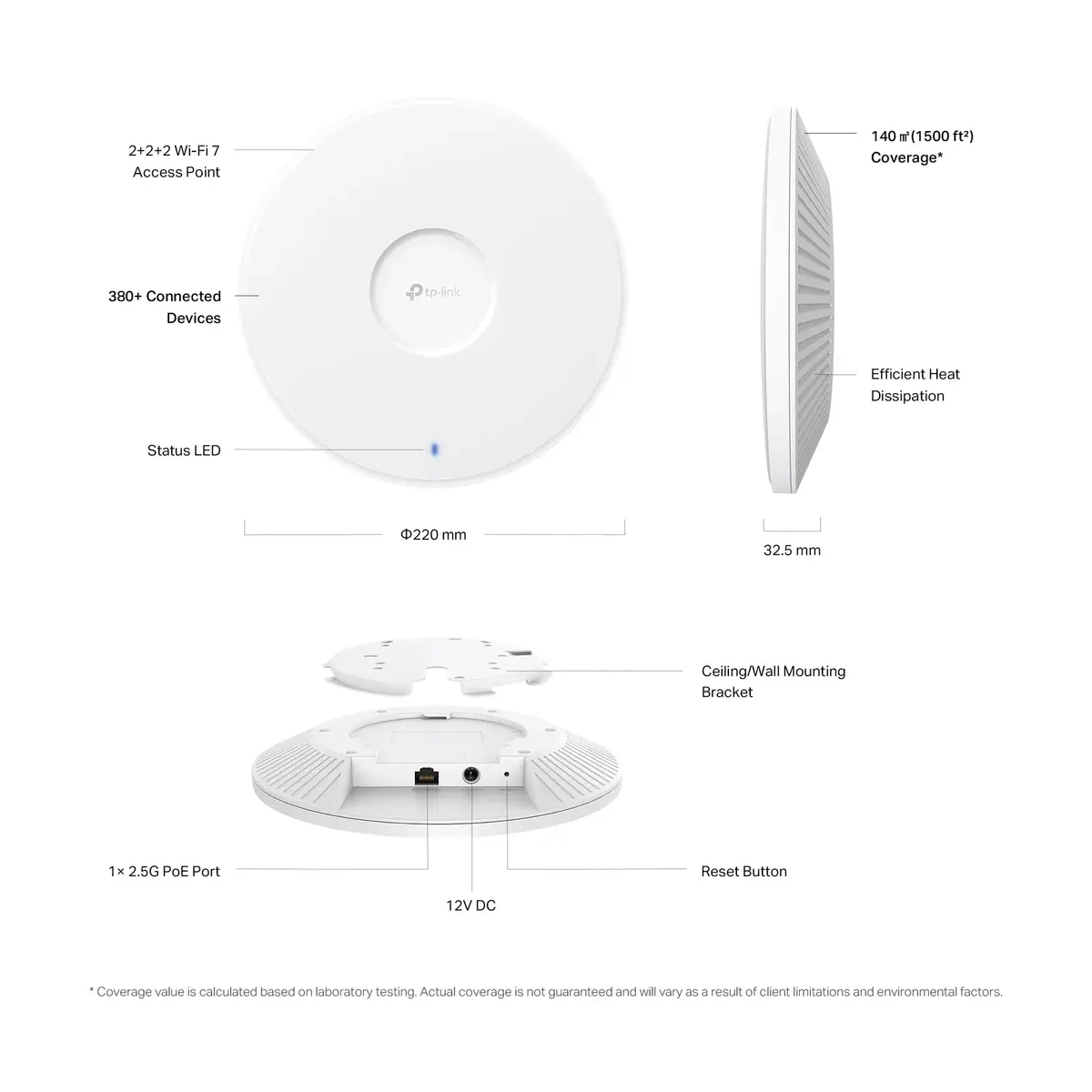 Piekļuves punkts TP-Link Omada BE9300 Photo 6