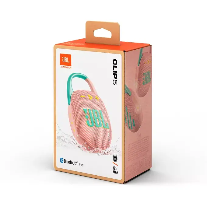 Portable Speaker JBL Clip 5 JBLCLIP5PINK Photo 9