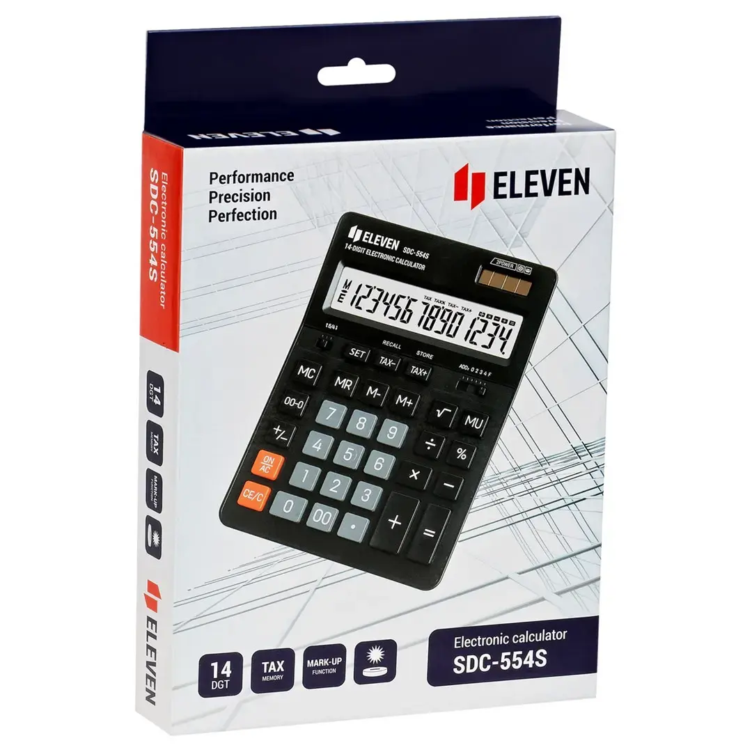 Офисный калькулятор Eleven SDC-554S Photo 6