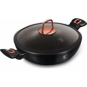 Wok pan berlinger haus 30 cm BH-7112 — nonstick cooking wok, 30 cm diameter
