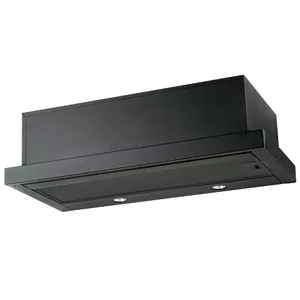 Iebūvējams tvaika nosūcējs AKPO WK-7 LIGHT ECO 60 BLACK, metāla filtrs, 54 dB
