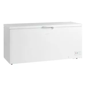 Saldētavas lāde Scandomestic CF560WE, 560 L, alumīnija/balts, H850×W1805×D760 mm, energo klase E