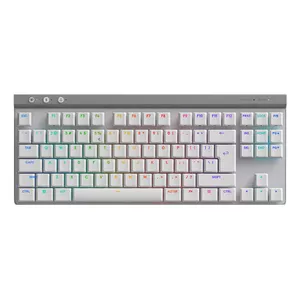 Keyboard Logitech G G515 Gaming USB RF Wireless Bluetooth QWERTY US International White