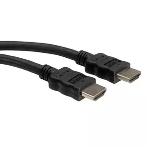 Value 2m HDMI AM/AM HDMI kabelis HDMI Type A (Standard) Melns