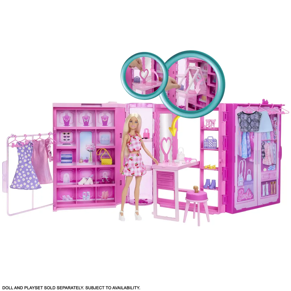 Doll closet Mattel Barbie Dream Closet Playset Photo 4