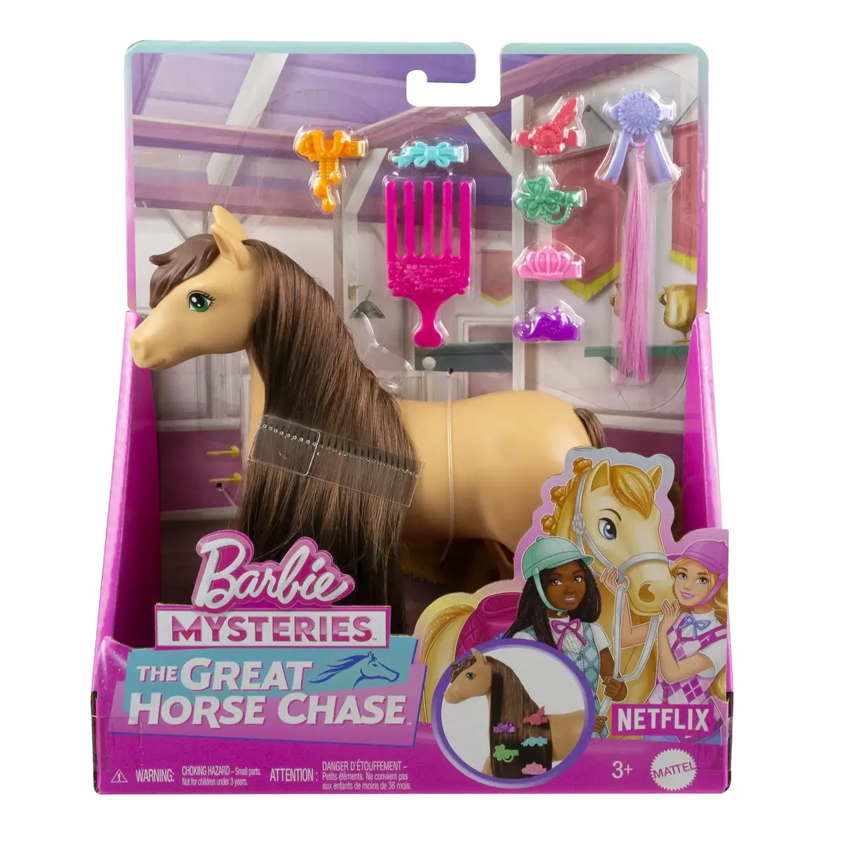 Doll animal MATTEL Barbie Mysteries The Great Horse Chase Photo 6
