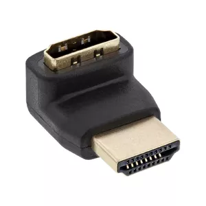 InLine HDMI adaptor male/female angled up 17600F