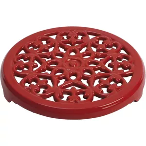 Cast Iron Stand Staub 23 cm, Red — compatible with Staub cookware