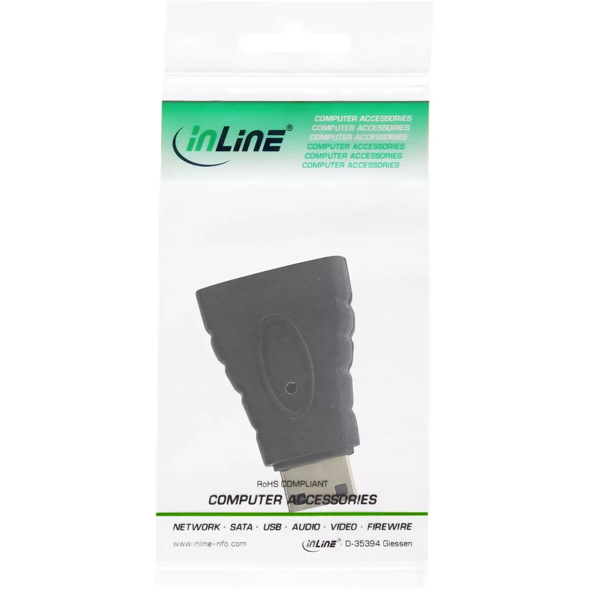 HDMI Adaptor InLine 17690G Photo 3