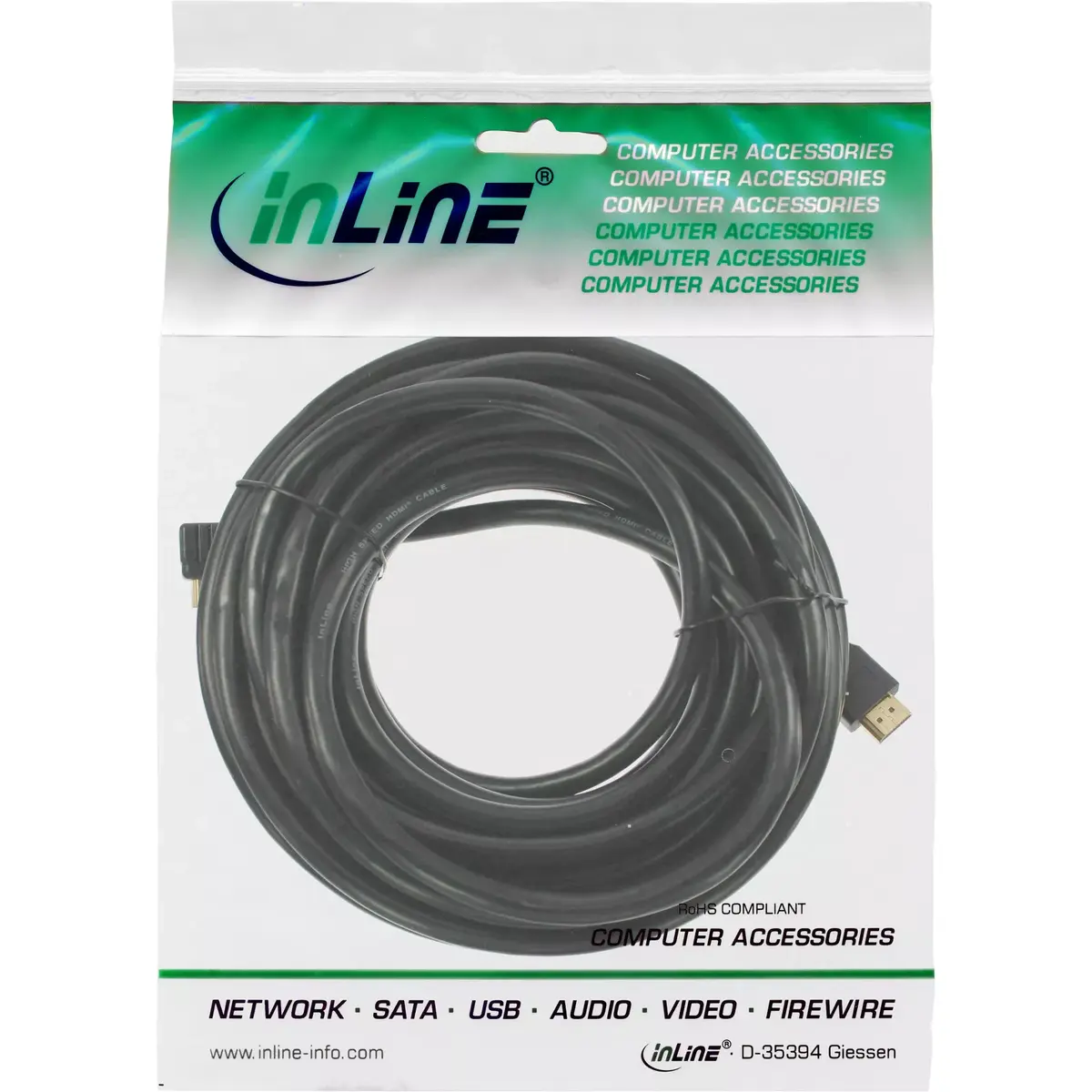 HDMI mini kabelis InLine 17451P Photo 2