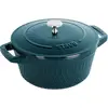 Staub Apaļš čuguna katls 4 l Marine Photo 2