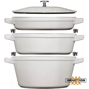 Чугунная кастрюля ZWILLING La Cocotte круглая, эмалированная, объём 4.2 л