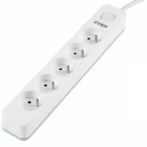 Защитное устройство EVER Protect 5PL 3M T/LZ12-PRO030/0000 кабель 3 м, 5 розеток