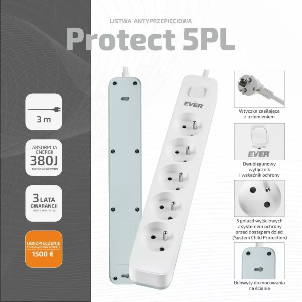 Защитное устройство EVER Protect 5PL 3M T/LZ12-PRO030/0000 Photo 5
