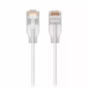 Патч‑кабель UBIQUITI UACC-Cable-Patch-EL-2M-W — Cat6, 2 м, 2,5 GbE, PoE++ (4PPoE), RJ-45 male, белый