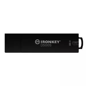 USB Flash Drive Kingston Technology IronKey 32GB D500S AES-256 FIPS 140-3