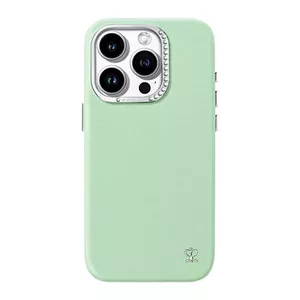 Aizsargmaciņš Joyroom PN-15F1 priekš iPhone 15 Pro — plāns zaļš, saderīgs ar bezvadu uzlādi