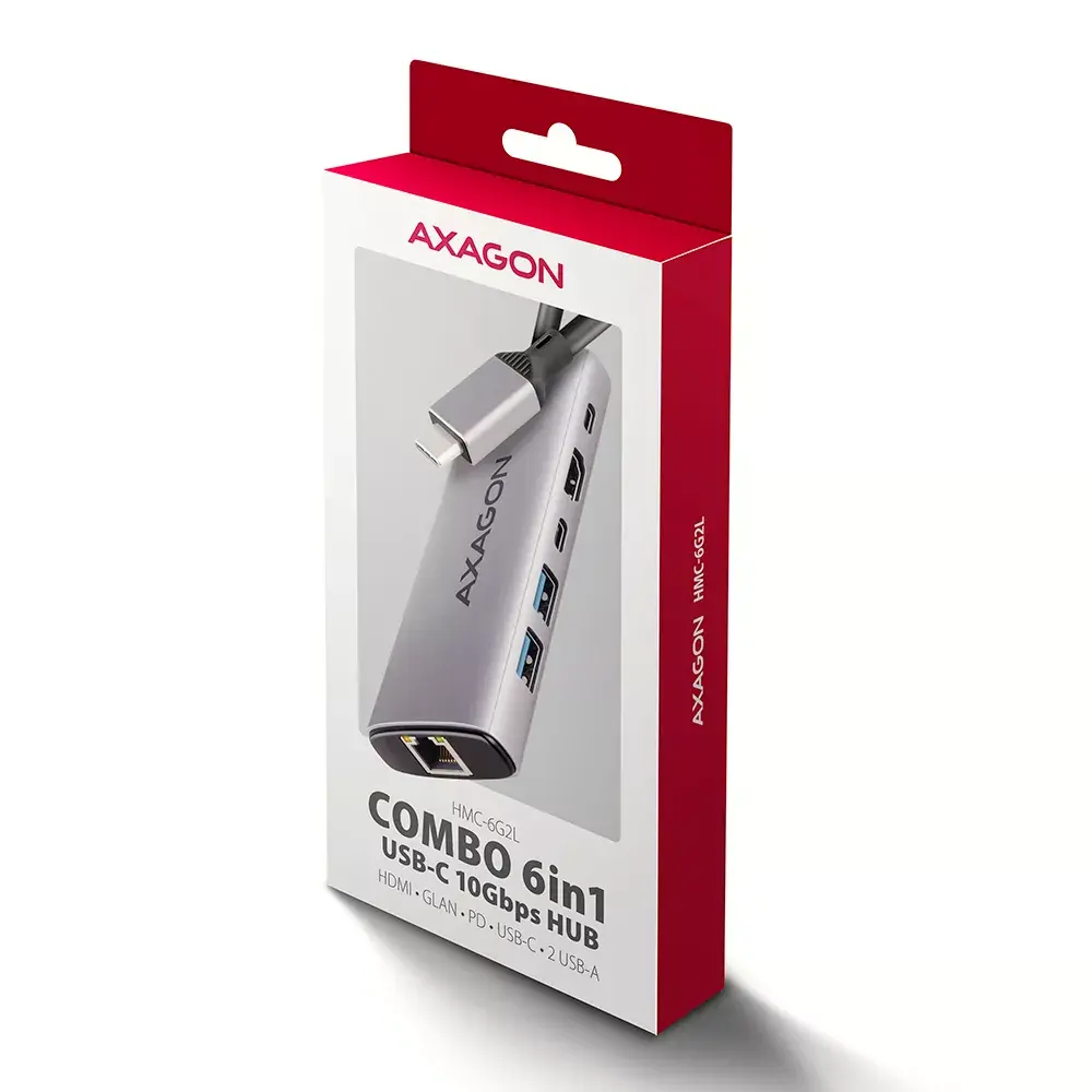 Док-станция для ноутбука Axagon HMC-6G2L Photo 4