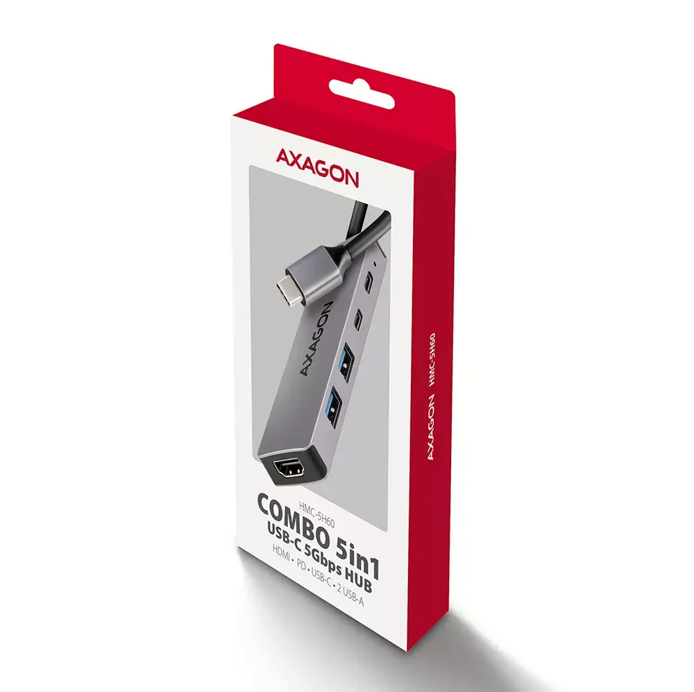 Док-станция для ноутбука Axagon HMC-5H60 Photo 8
