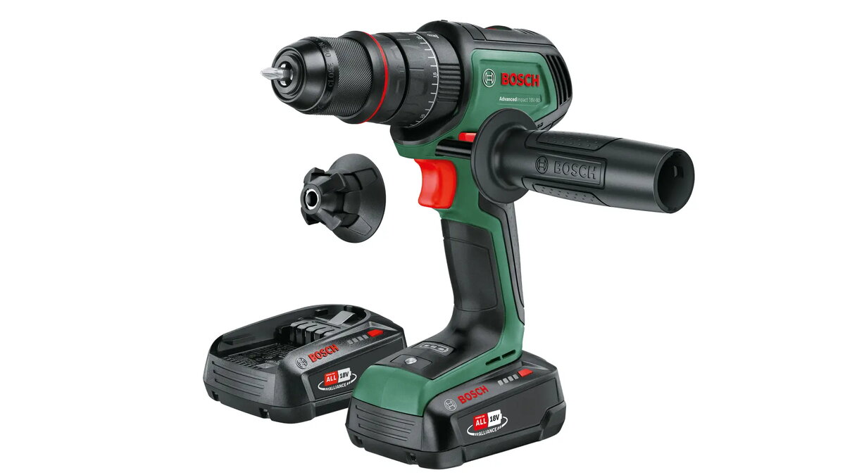 Bezvadu triecienurbjmašīna Bosch AdvancedImpact 18V-80 QuickSnap