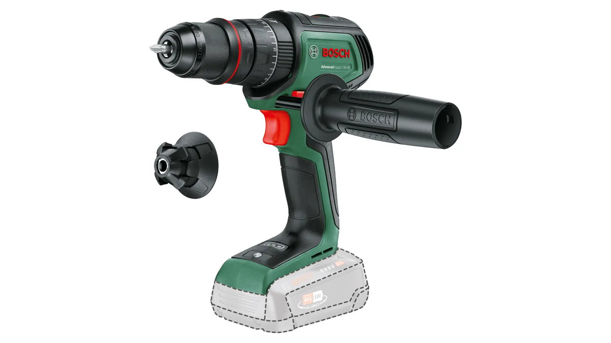 Bosch AdvancedImpact 18V-80 QuickSnap bezvada triecienurbjmašīna