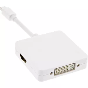 Адаптерный кабель InLine Mini DisplayPort на HDMI DVI DisplayPort 17195I