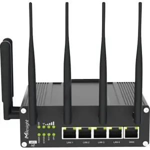Маршрутизатор Milesight UR75-504AE-W2 промышленный с 5G, Wi‑Fi и GPS