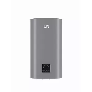 Electric water heater LIN LIFVD2 50L grey — 50 L enamelled steel tank, wall-mounted, 2000 W, 220–240 V, no Wi‑Fi