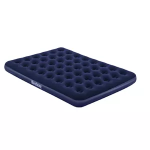 Inflatable Airbed Queen Bestway 67003 — 203 x 152 x 22 cm, flocked vinyl, blue