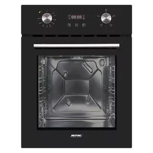 Built-in electric oven MPM MPM-45-BO-23C, 50 L, 220–240 V, 2000 W, touch & rotary control, black