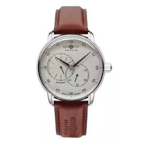 Automātiskās rokas pulkstenis Zeppelin New Captain's Line 8662-1 — automātiska mehānika, nerūsējošā tērauda korpuss