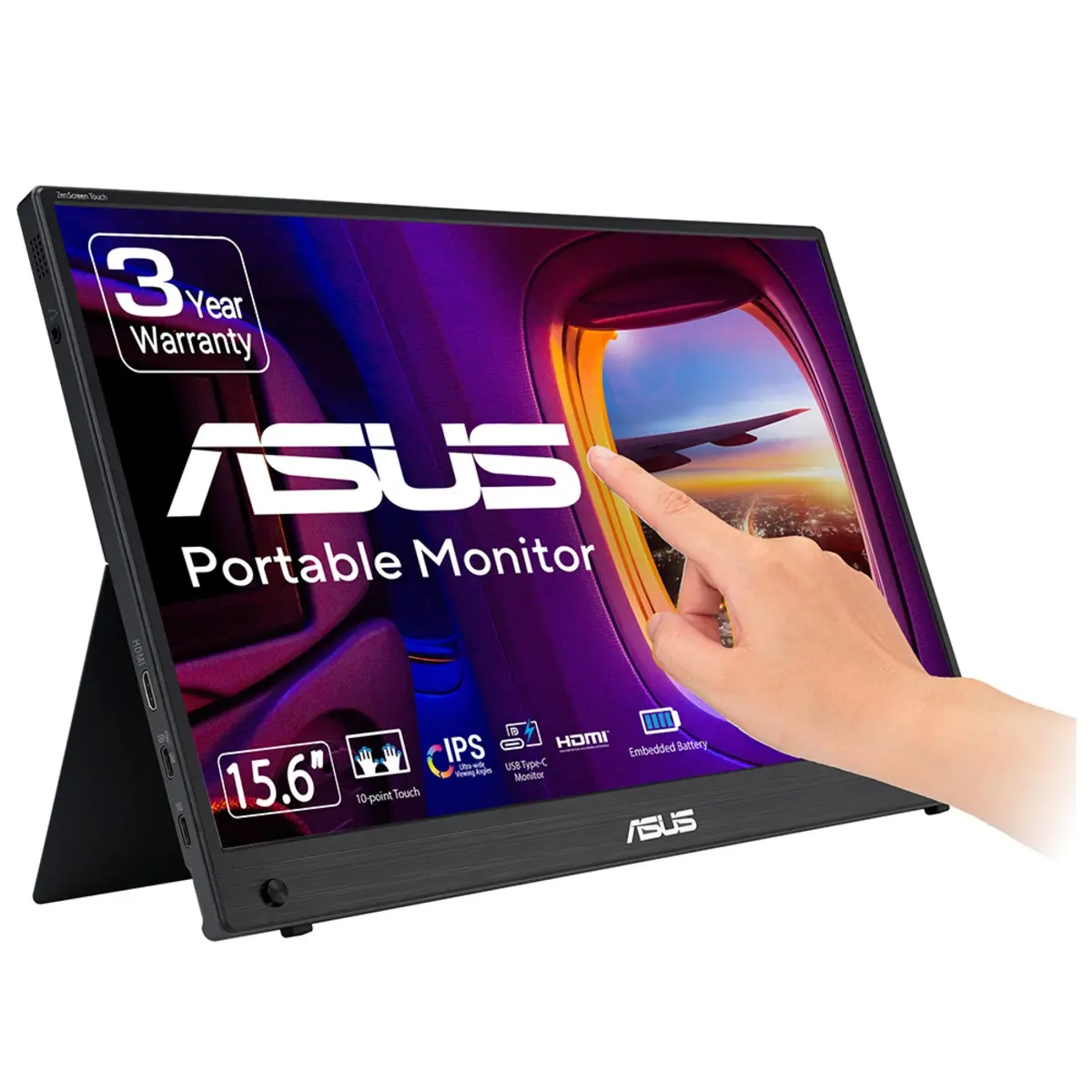 Portatīvais datora monitors ASUS ZenScreen MB16AMTR